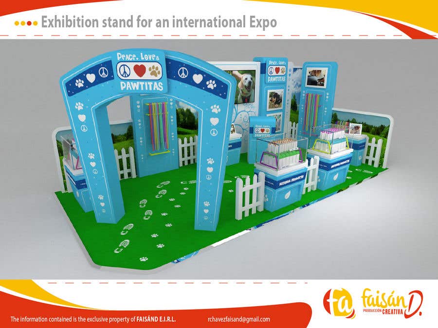 Συμμετοχή Διαγωνισμού #15 για                                                 Exhibition stand for an international Expo
                                            