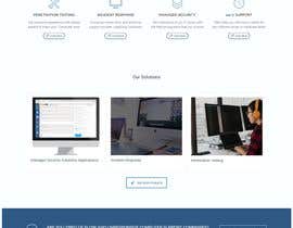 #11 para Design a website homepage for an IT firm por shamrat42