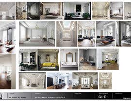 #3 para Verified: Interior Design for a Villa_ Stage I _Ground Floor. New-Classic Design with Minimalist style de fperezvargas