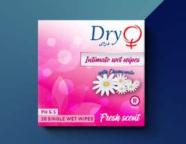 #84 för Packaging Design for intimate wet wipes for female av stnescuandrei