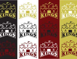 #12 för we are a small organization that has been using the same logo (kings for years) we are looking for a new one to use for our social media and other things themes we typically stick w is a 4 pointed crown, knights and castles our letters are Lambda Gamma Ep av jhoalej