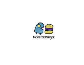 dorotheaalig님에 의한 I wanna make logo for a restaurant,, the restaurant name ( monsters burgers) i post some photos I would like if the logo like thise stuff they looks like what i am imagination for the monster.을(를) 위한 #18