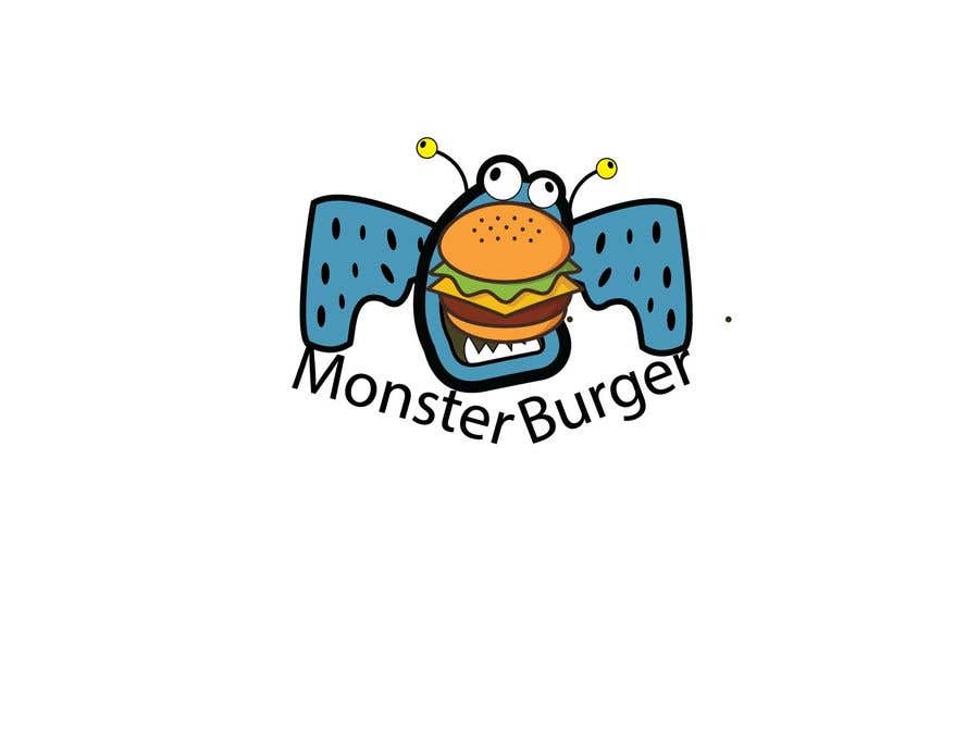 Inscrição nº 67 do Concurso para                                                 I wanna make logo for a restaurant,, the restaurant name ( monsters burgers) i post some photos I would like if the logo like thise stuff they looks like what i am imagination for the monster.
                                            
