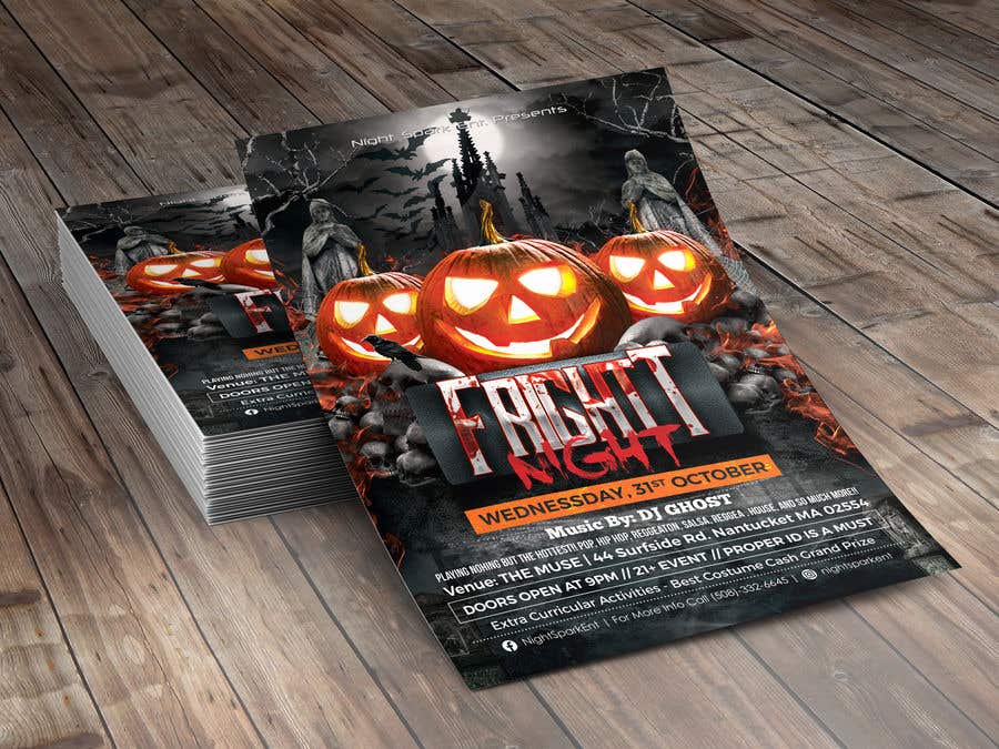Proposta in Concorso #67 per                                                 Design the best Halloween flyer
                                            