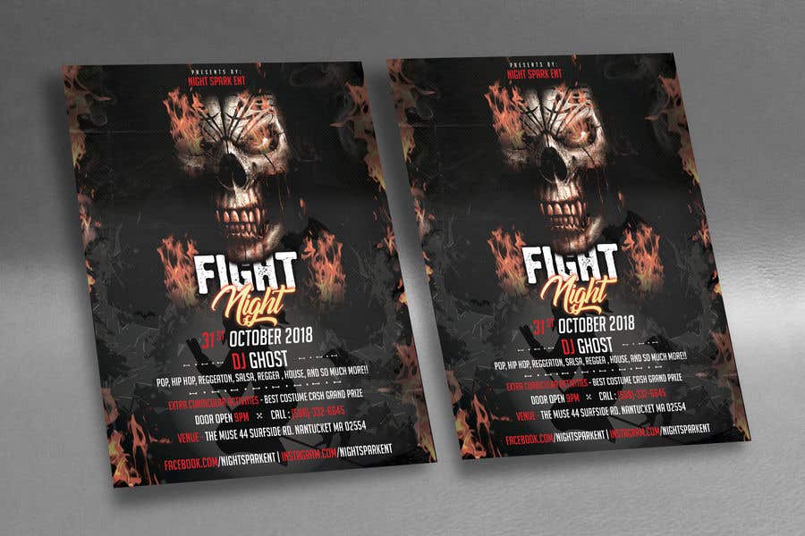 Contest Entry #50 for                                                 Design the best Halloween flyer
                                            
