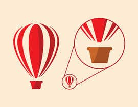 #29 for Design a hot air balloon icon by itssimplethatsit