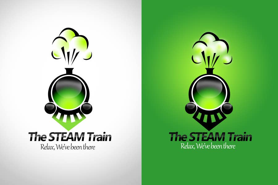Kandidatura #248për                                                 Logo Design for, THE STEAM TRAIN. Relax, we've been there
                                            