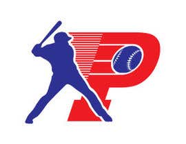 #9 for P Baseball Team Logo by febrivictoriarno