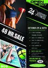 #45 for Design an A6 flyer for fitness by Fantasygraph