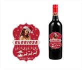 #61 for Front label for the X-Mas edition of a bottled red wine from Italy. by fahidyounis