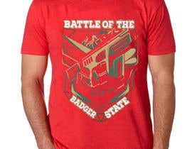 #21 para Battle of the Badger State - t-shirt logo design de nagimuddin01981