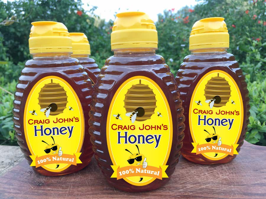 Kilpailutyö #47 kilpailussa                                                 Design a Honey label
                                            