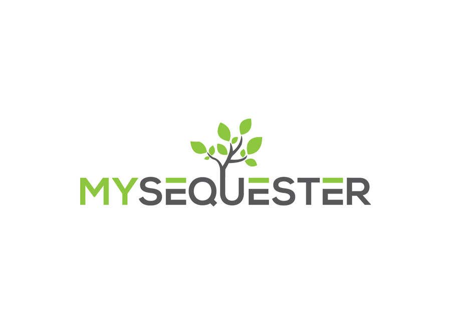 Penyertaan Peraduan #66 untuk                                                 Logo for small scale carbon offsetting application called "Myseqester"
                                            