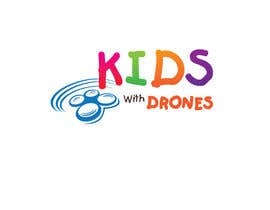 #13 para Kids With Drones Logo Design por flyhy