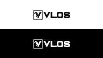 #126 para Design a one color logo using the letters VLOS de servijohnfred