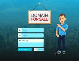 #33 untuk Build a creative, single page &quot;Domain for sale&quot; HTML Template oleh mihrana94