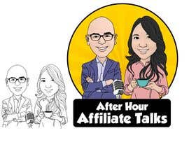 #14 for Logo for &quot;Late Night Affiliate Talks with Kim &amp; Oscar&quot; Podcast by berragzakariae