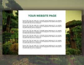 #5 cho I need a minecraft themed background for my website. bởi imafridi