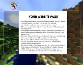#11 cho I need a minecraft themed background for my website. bởi milads16
