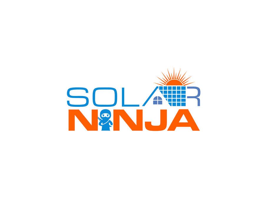 Wettbewerbs Eintrag #149 für                                                 Solar Energy Logo: Solar Ninja (Contest version)
                                            