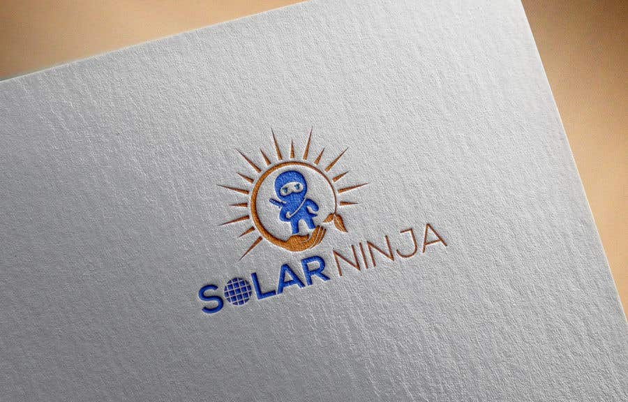 Wasilisho la Shindano #156 la                                                 Solar Energy Logo: Solar Ninja (Contest version)
                                            