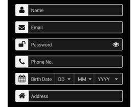 #17 para App user experience screen shot design de Divyansch