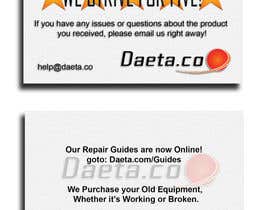 #1 para Design Business Cards for 5-Star Feedback (product sales) por havokzzx