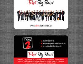 #17 ， Design a business card for a Big Band 来自 tanveermh