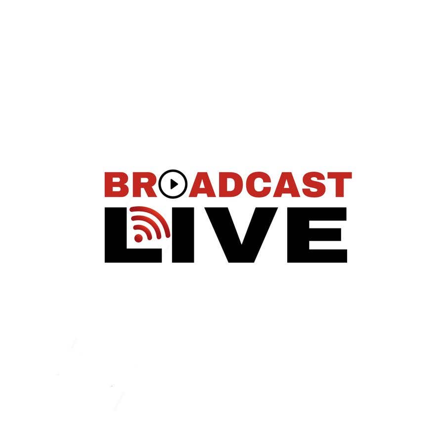 Proposition n°121 du concours                                                 Logo for Live Streaming Business - "Broadcast Live"
                                            