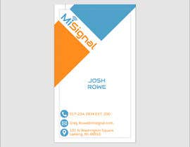 #103 para Business Card Re-Design por DesignC2018
