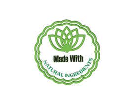 #17 ， Logo &quot;Made with natural ingredients&quot; 来自 Rokibulnit