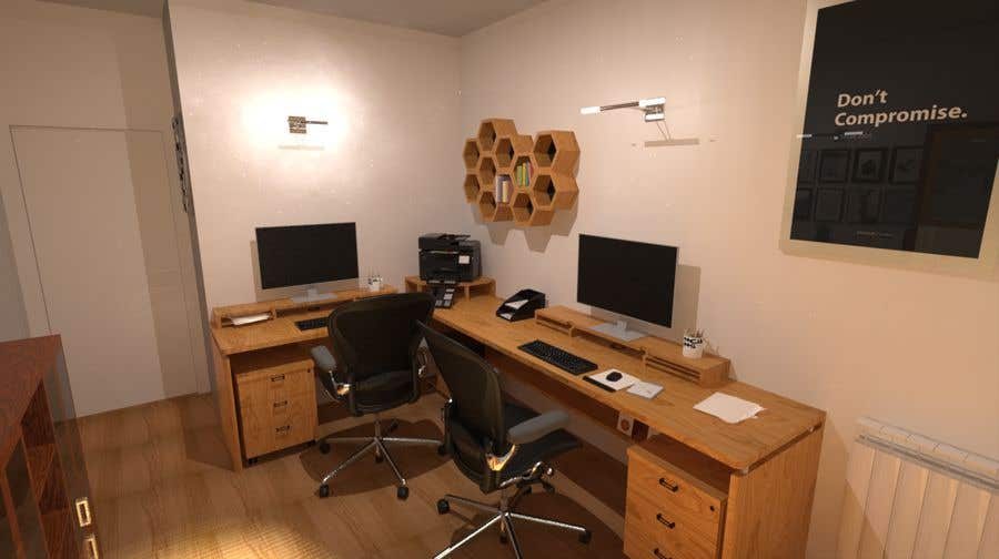 Wasilisho la Shindano #46 la                                                 3D Interior design for an office
                                            