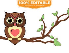 #19 para Owl logo design de mehedihasan4