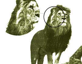 #10 ， I need a vector of a Lion designed in Intaglio 来自 marcoosvlopes