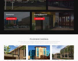 #77 para Design a Homepage Mockup for Commercial Real Estate Website de dilshanzoysa