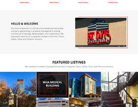 #76 para Design a Homepage Mockup for Commercial Real Estate Website de WebCraft111