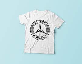 #3 para Need word Mercedes Benz took out with my logo design “hi-tech “ on top..the bottom part “apparel + “ with a extra touch of  your own fashion  design to give the logo a different look por asik10