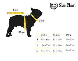 #18 para Design an image for dog clothing sizing chart por raksharakhecha