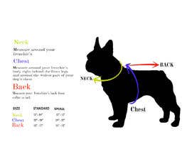 #5 สำหรับ Design an image for dog clothing sizing chart โดย Aiazj