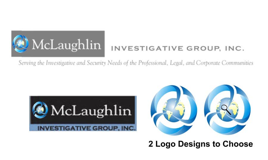 Contest Entry #103 for                                                 Logo Design for www.McLaughlinPI.com
                                            
