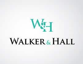 #490 za Logo Design for Walker and Hall od GrafixSmith