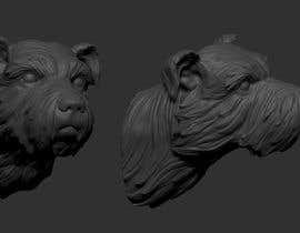 #11 for Create a 3D sculpture of a dog for 3D printing by Bluepix