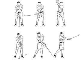#28 para Artist sketches of a golf avatar de koolser