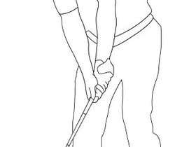 #1 para Artist sketches of a golf avatar de palashbdlive