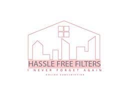 #3 for I need a logo for hasslefreefilters.com. I want it highlighted with a modern outline of a house. A slogan that says “never forget again” underneath. Also writing that says “online subscription” av mobeenakhter68