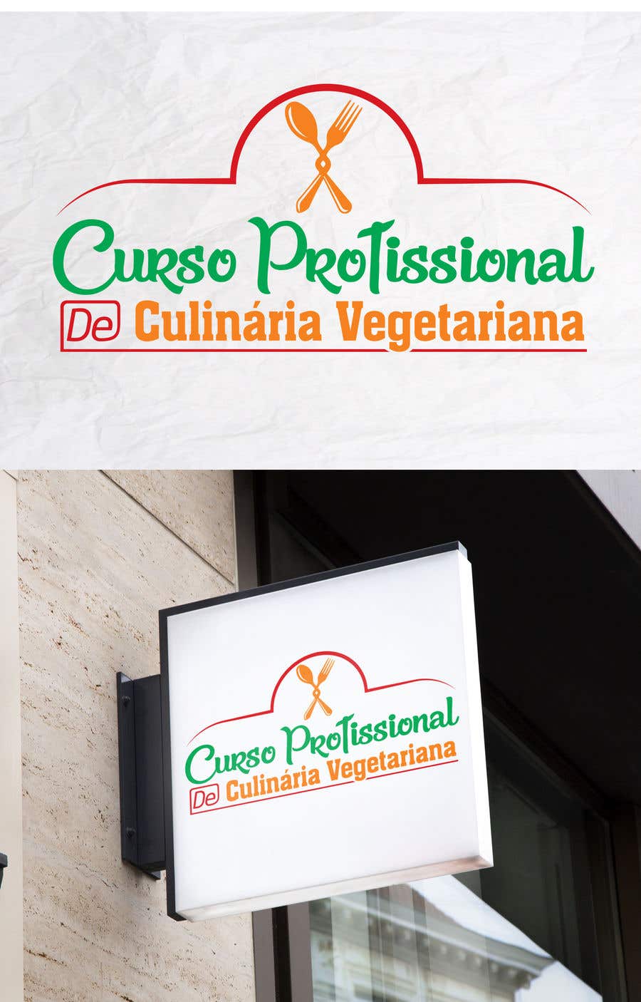 Contest Entry #58 for                                                 Need a logo design for a vegetarian cuisine course
                                            