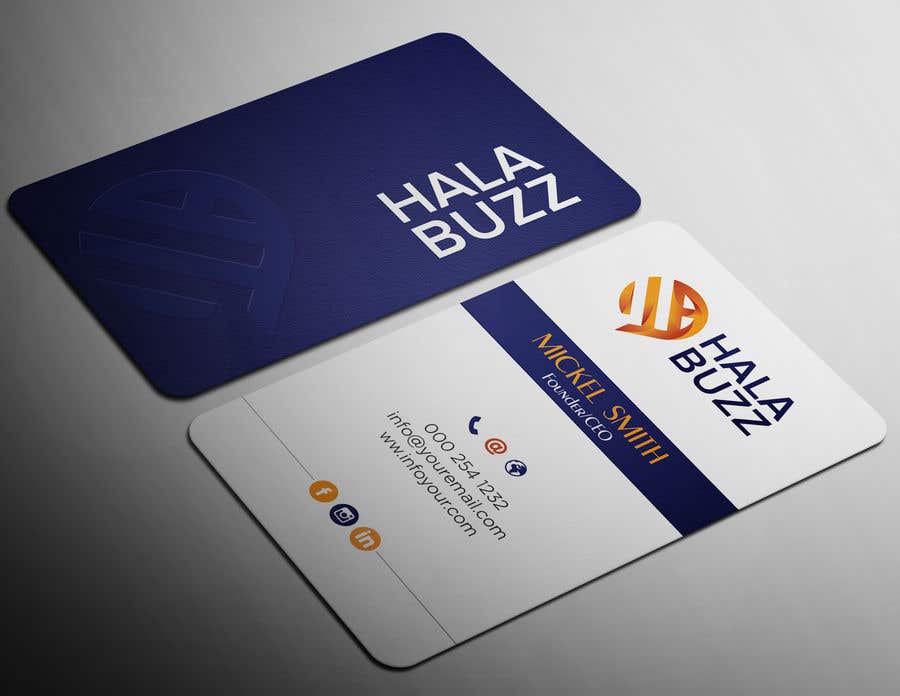 Participación en el concurso Nro.688 para                                                 Business Card for HalaBuzz
                                            