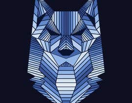 #63 για Design a wolf for a yoga mat από kfhelan
