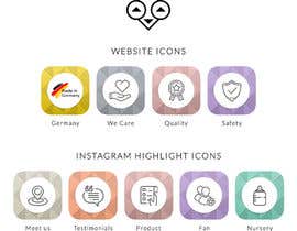 #10 for Design Custom Instagram Highlight Icons af timimalik