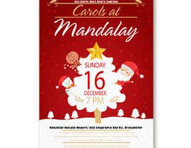 #23 för Design 2x Flyers for Christmas Carols at Mandalay -- 2 av ADTrongDai